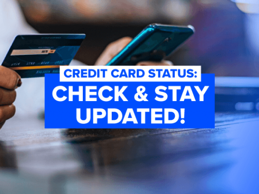 credit card status check