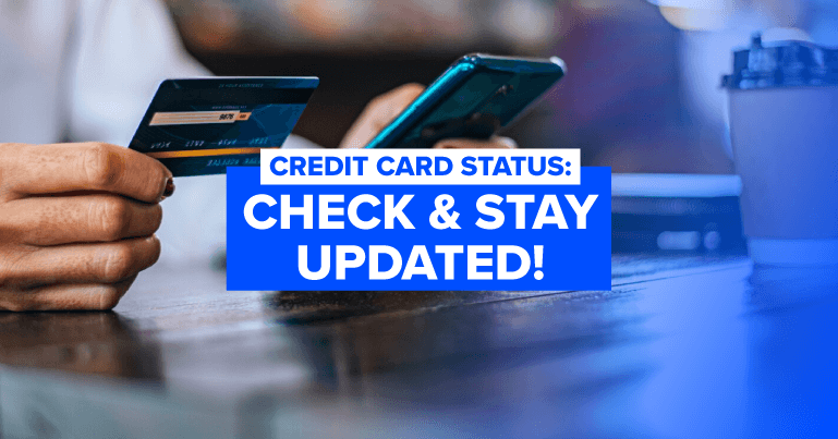 credit card status check